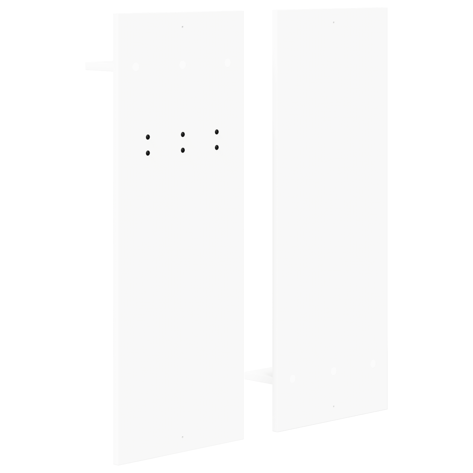 Racator de paltoane montat pe perete Alb 70 x 10 x 90 cm — imaginea 7