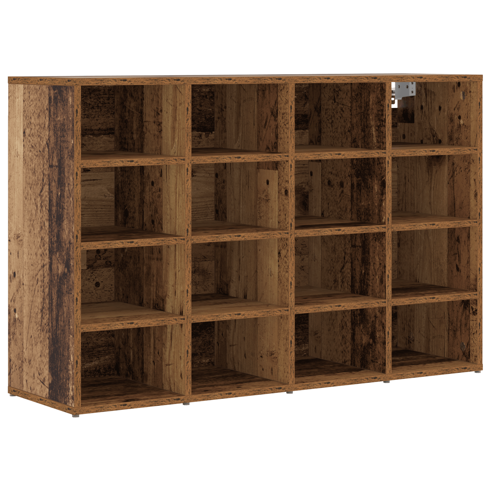 Dulap pentru pantofi Lemn vechi 103 x 30 x 67 cm Lemn compozit — imaginea 2
