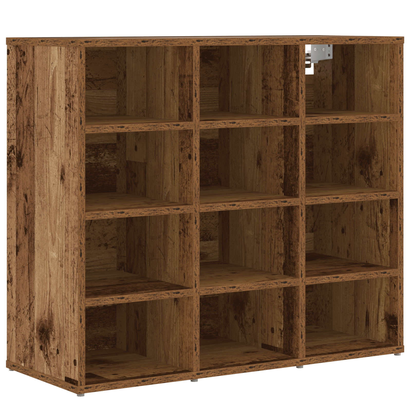 Dulap pentru pantofi Lemn vechi 52.5 x 30 x 50 cm Lemn compozit — imaginea 2