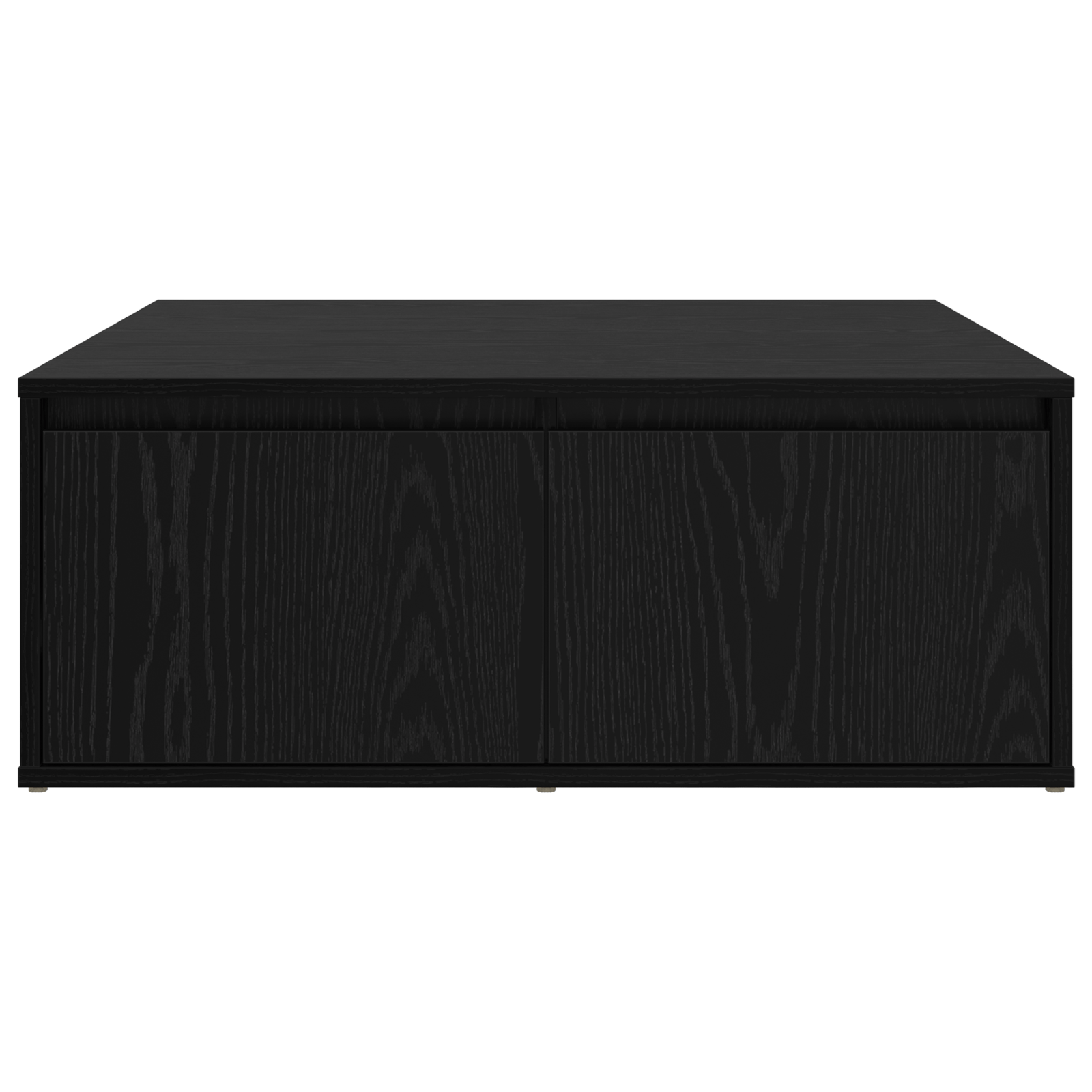 Masa de cafea Stejar negru 80 x 80 x 31 cm Lemn compozit — imaginea 6