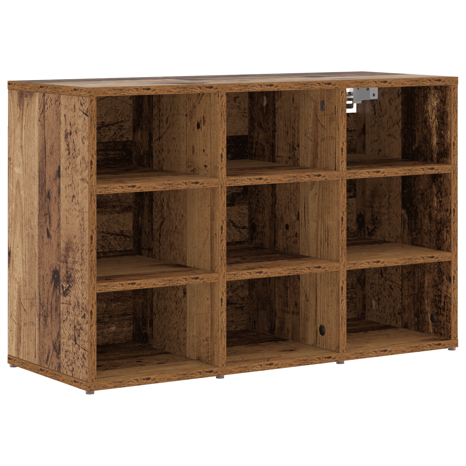 Dulap pentru pantofi Lemn vechi 52.5 x 30 x 50 cm Lemn compozit — imaginea 2