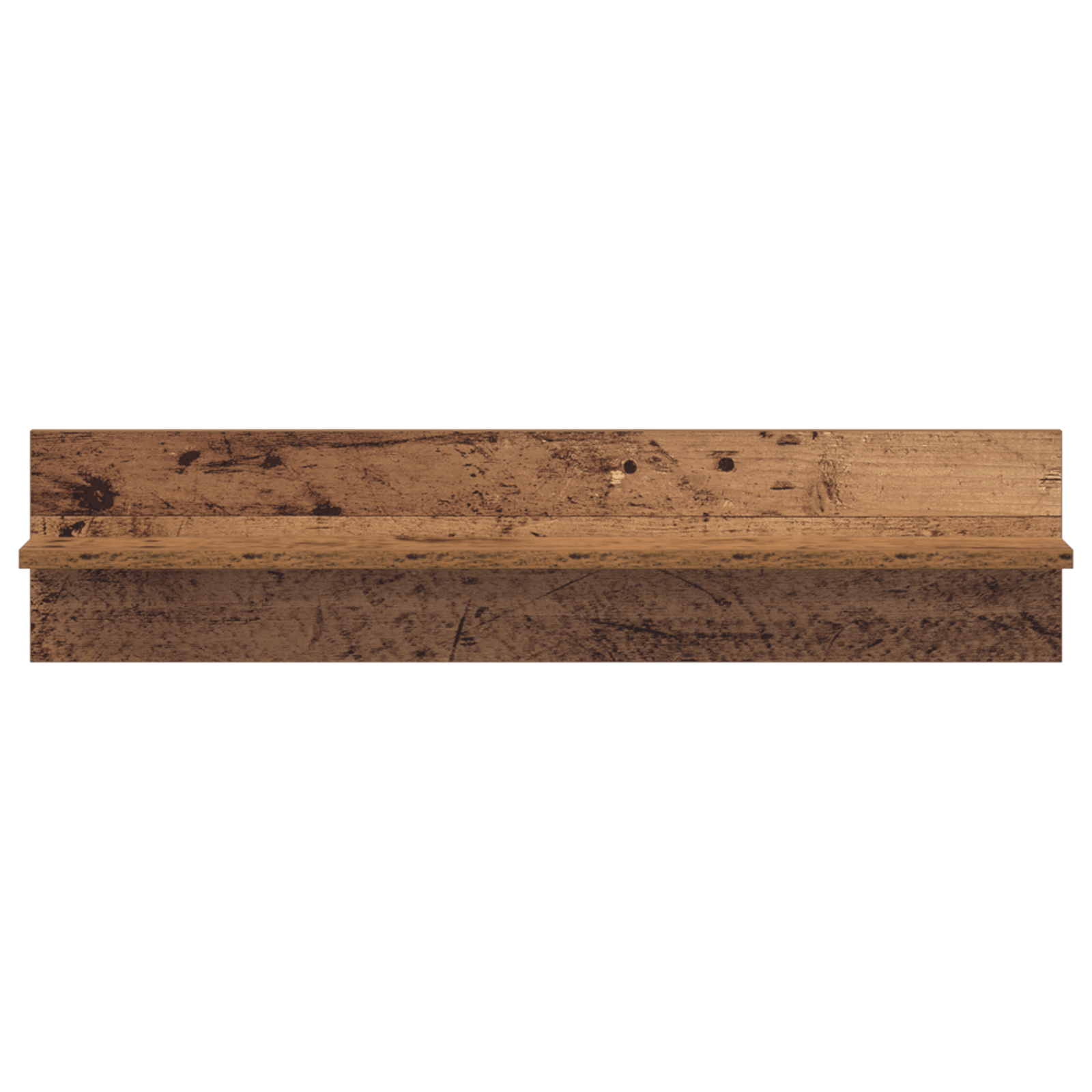 Semele de perete cu raft 2 pcs Lemn vechi 80 x 11.5 x 18 cm — imaginea 6