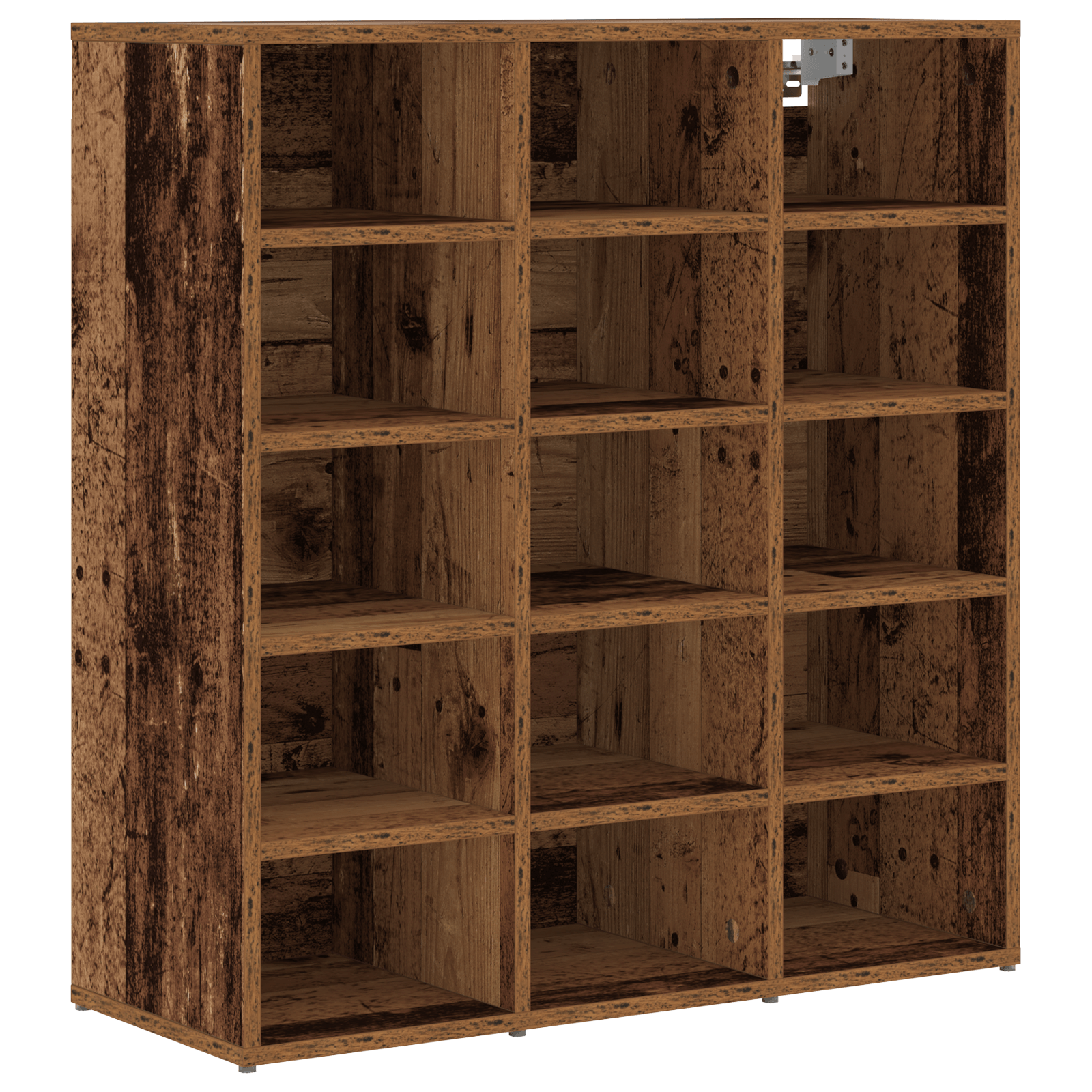 Dulap pentru pantofi Lemn vechi 52.5 x 30 x 50 cm Lemn compozit — imaginea 2