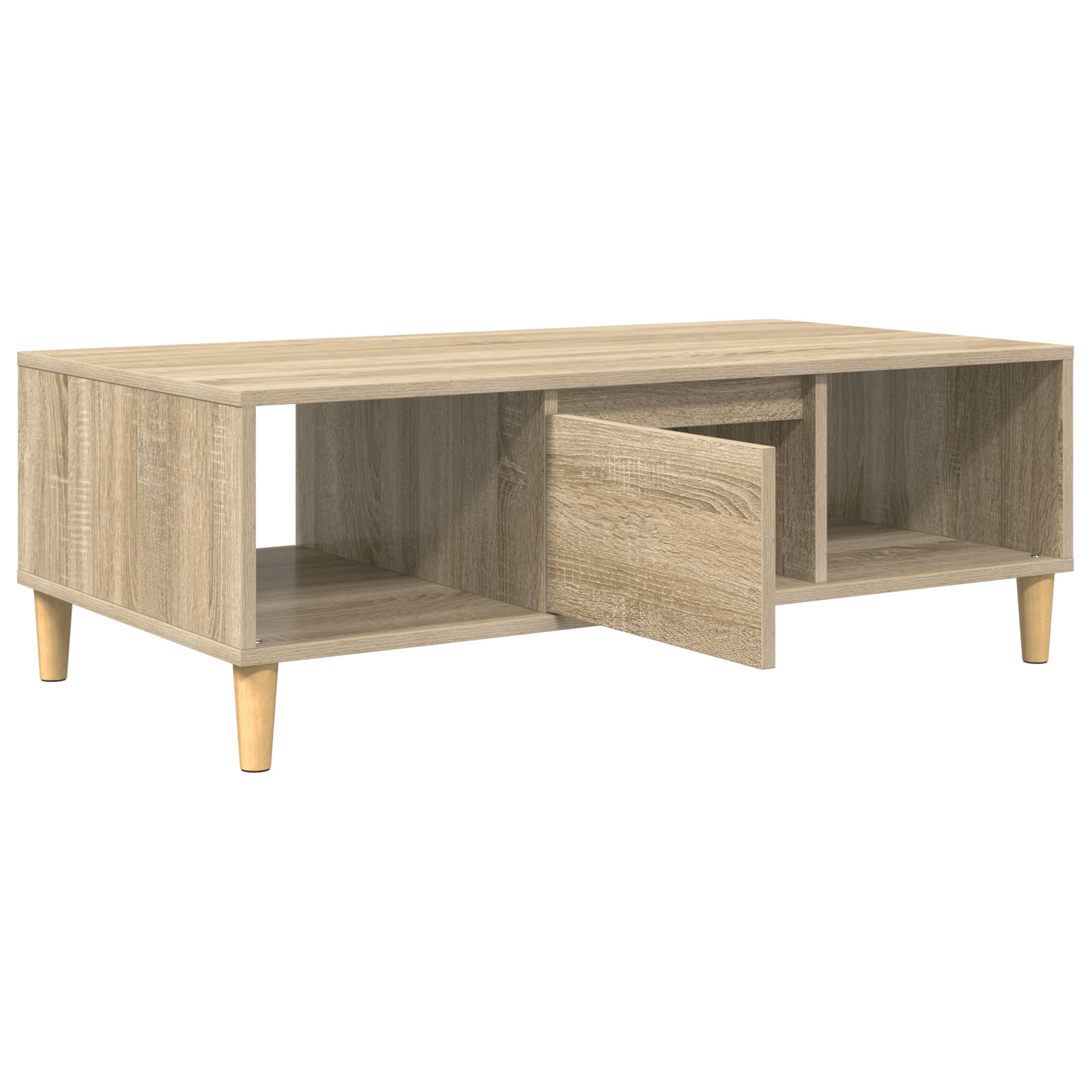 cu depozitare cu usa Stejar sonoma 103.5 x 60 x 35 cm Lemn compozit — imaginea 5