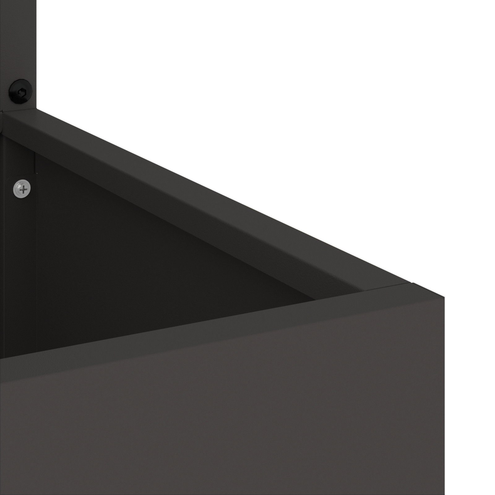 Ghiveci de Gradina cu Panou Decorativ Negru 50 x 140 cm — imaginea 7