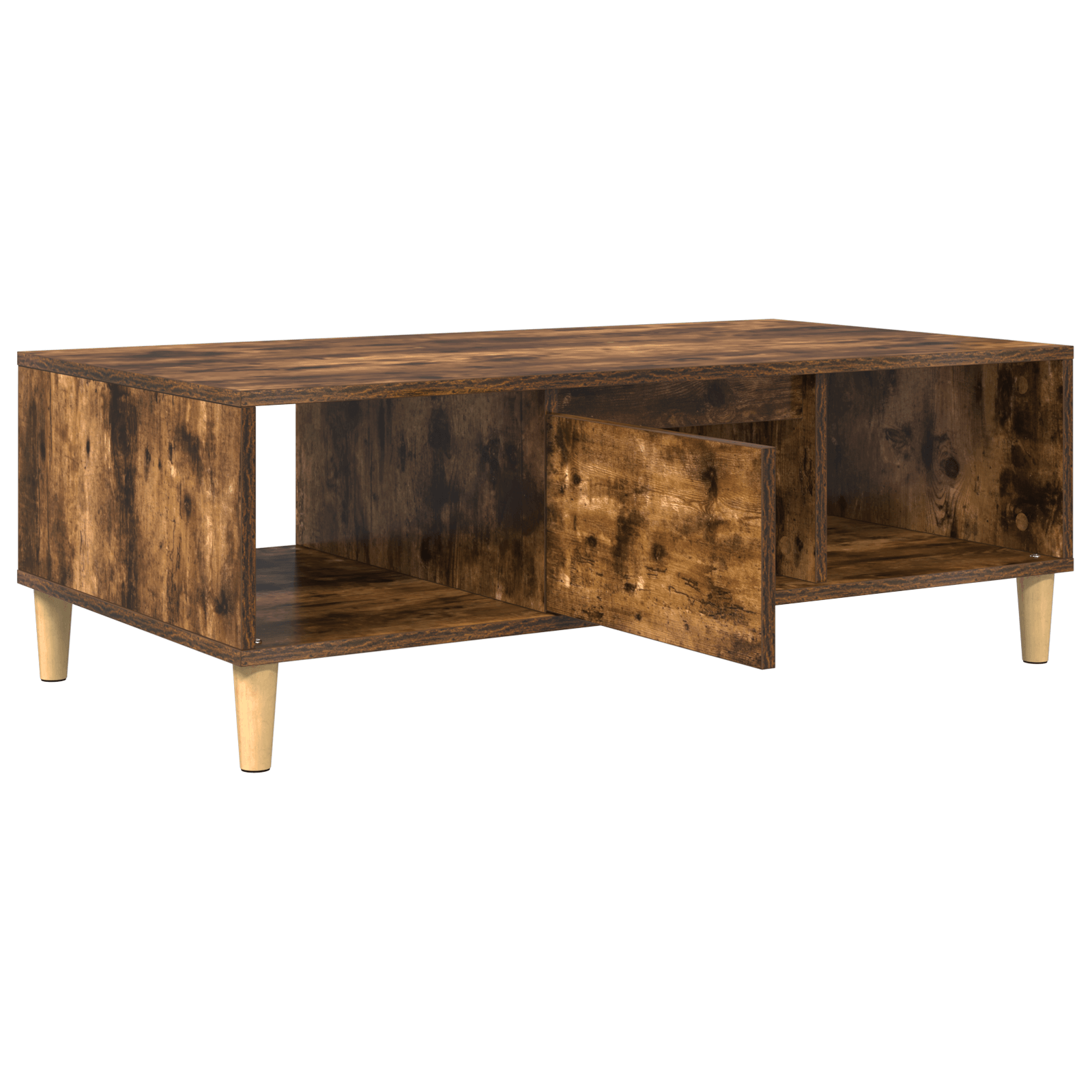 cu depozitare cu usa Stejar afumat 103.5 x 60 x 35 cm Lemn compozit — imaginea 5