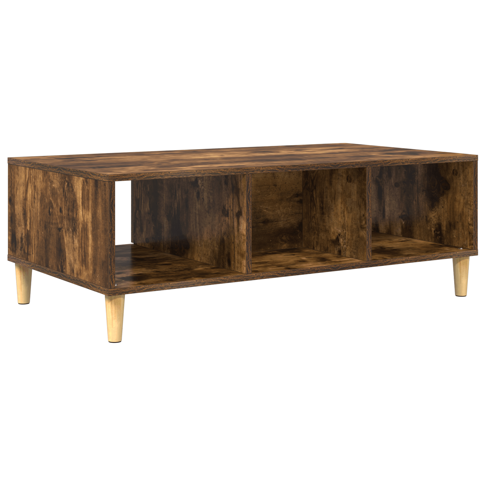 cu depozitare cu usa Stejar afumat 103.5 x 60 x 35 cm Lemn compozit — imaginea 8