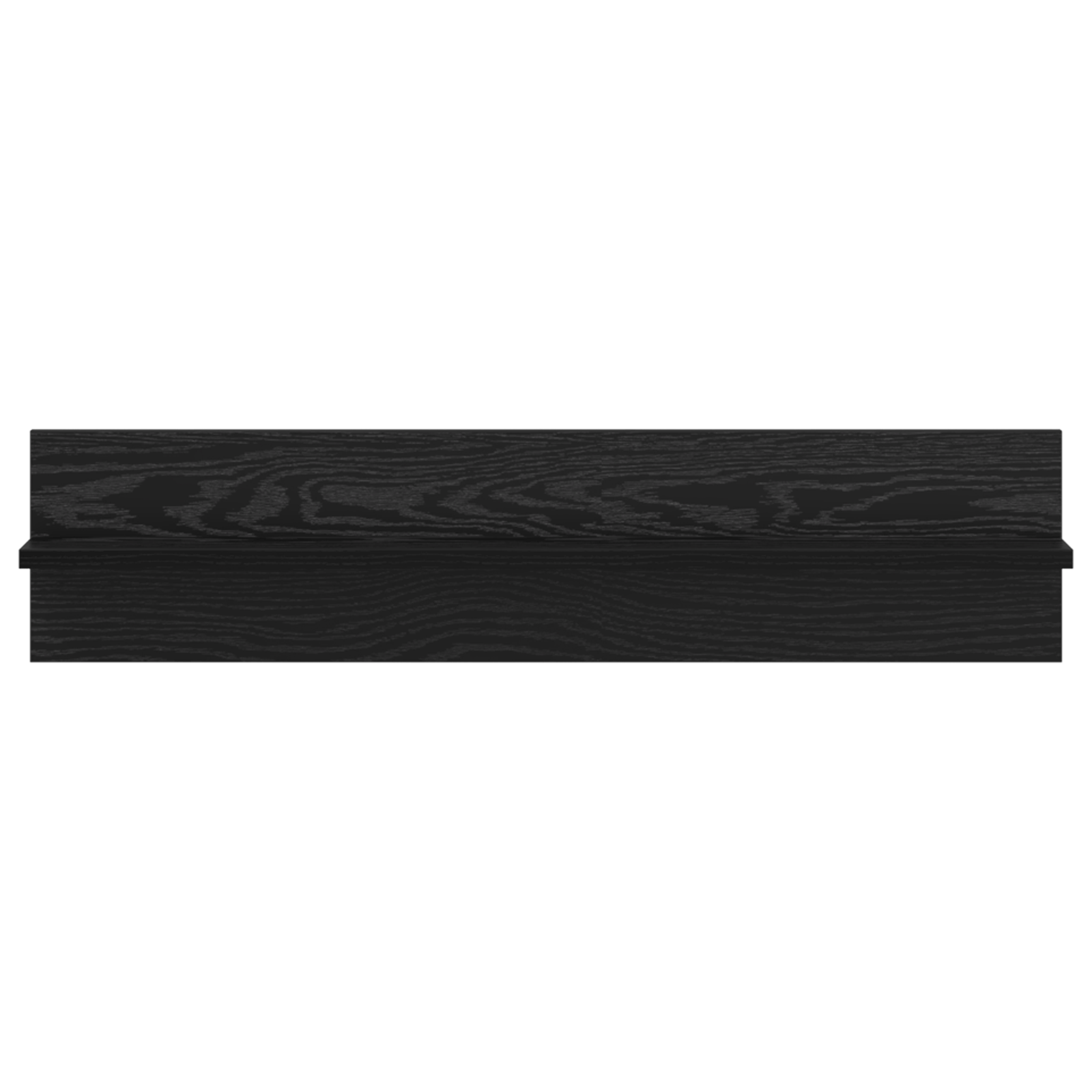 Semele de perete cu raft 2 pcs Stejar negru 80 x 11.5 x 18 cm — imaginea 6