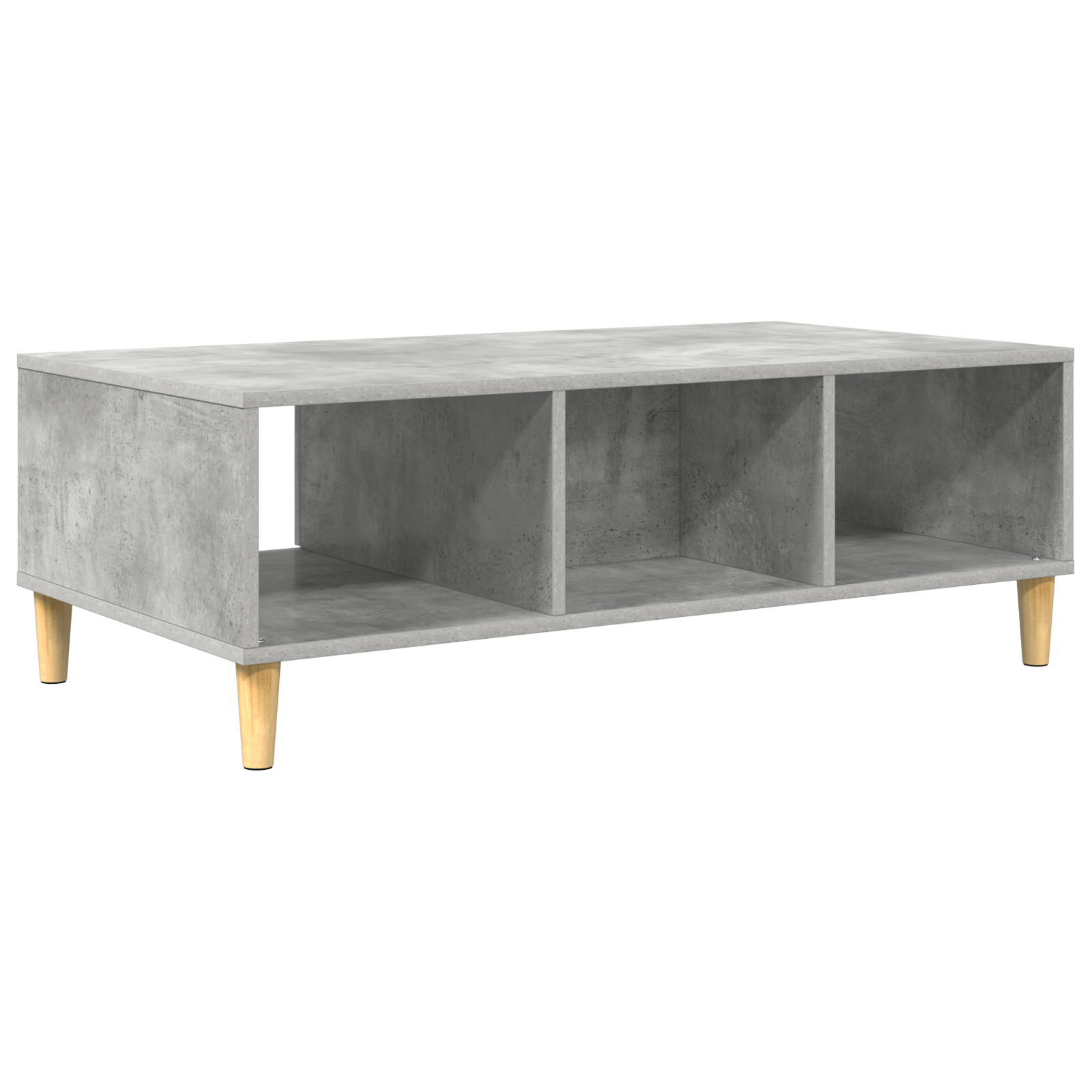cu depozitare cu usa Gri beton 103.5 x 60 x 35 cm Lemn compozit — imaginea 8