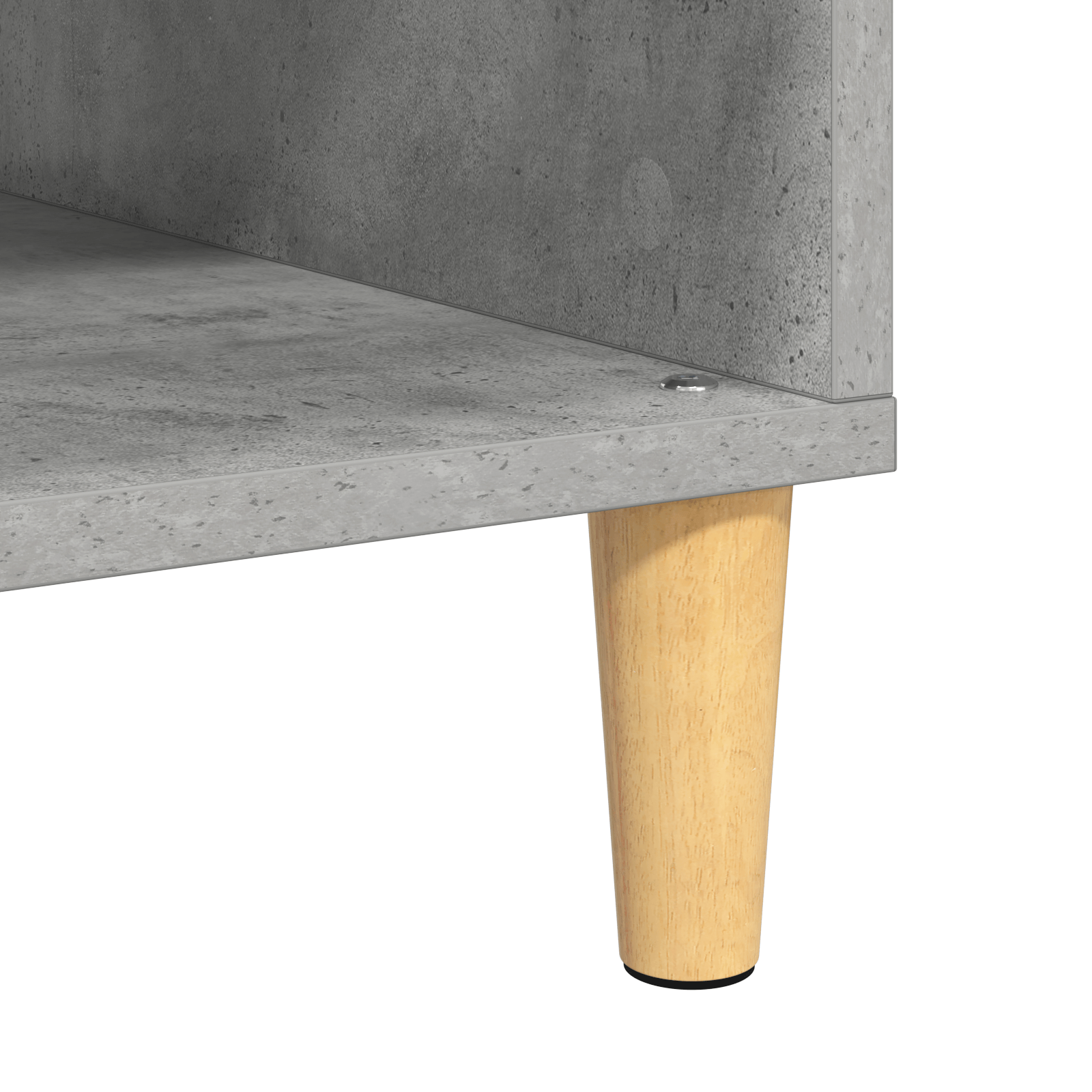 cu depozitare cu usa Gri beton 103.5 x 60 x 35 cm Lemn compozit — imaginea 9