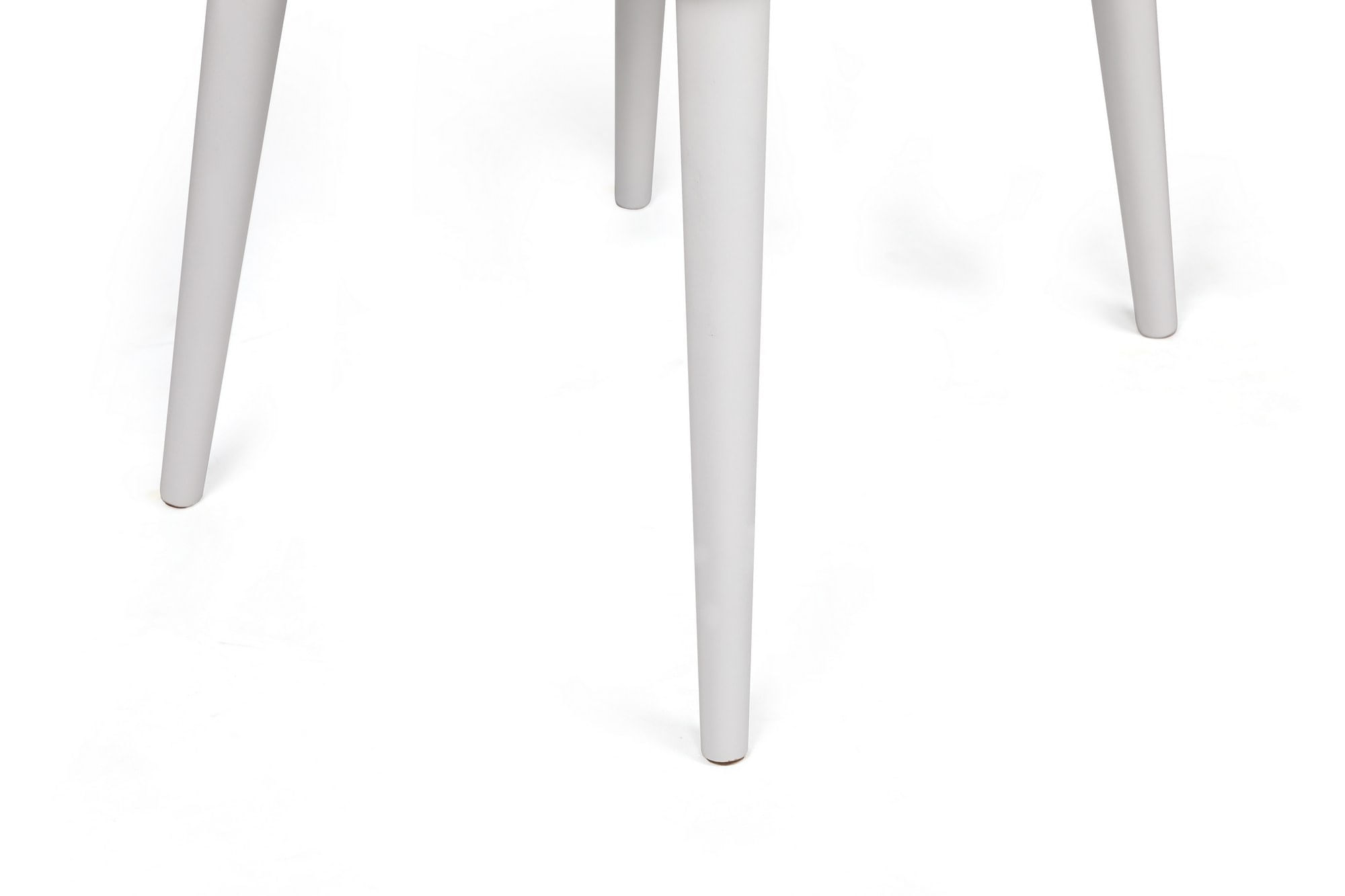 Set scaune, Hanah Home, catifea, vizon si alb, 50x49x90 cm — imaginea 4