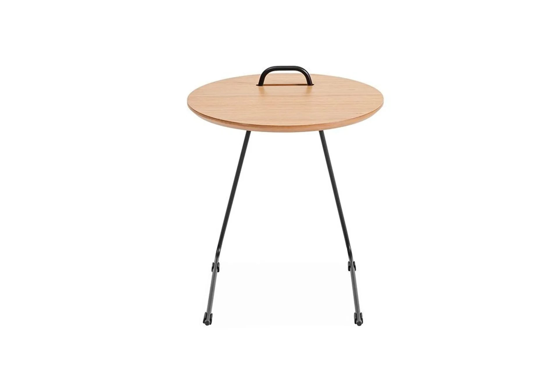 Set masute de cafea, Hanah Home, mdf, natural, 3 bucati, 45x59x45 cm — imaginea 9