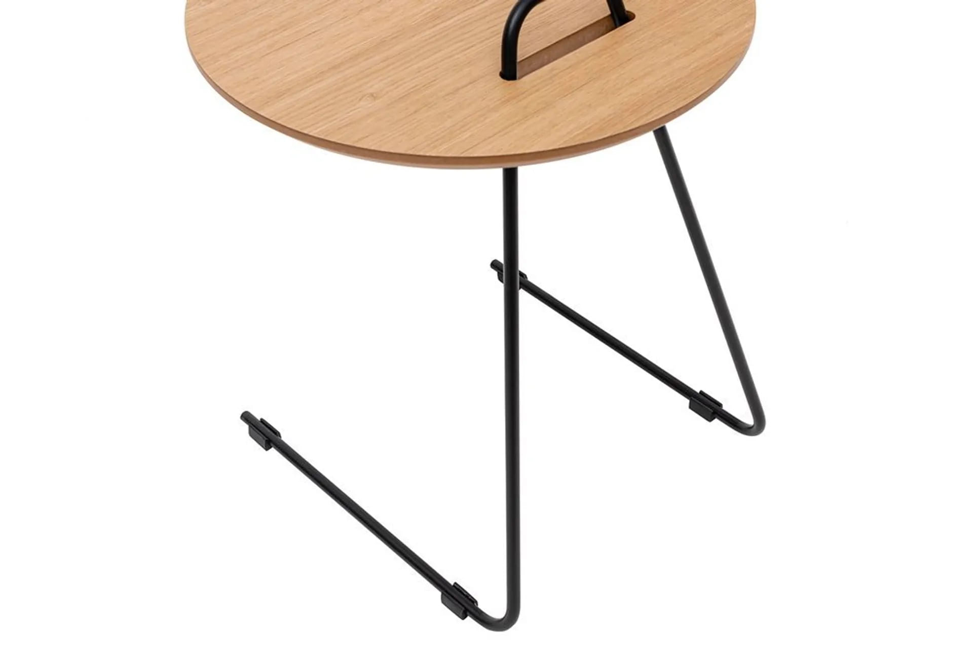 Set masute de cafea, Hanah Home, mdf, natural, 3 bucati, 45x59x45 cm — imaginea 10
