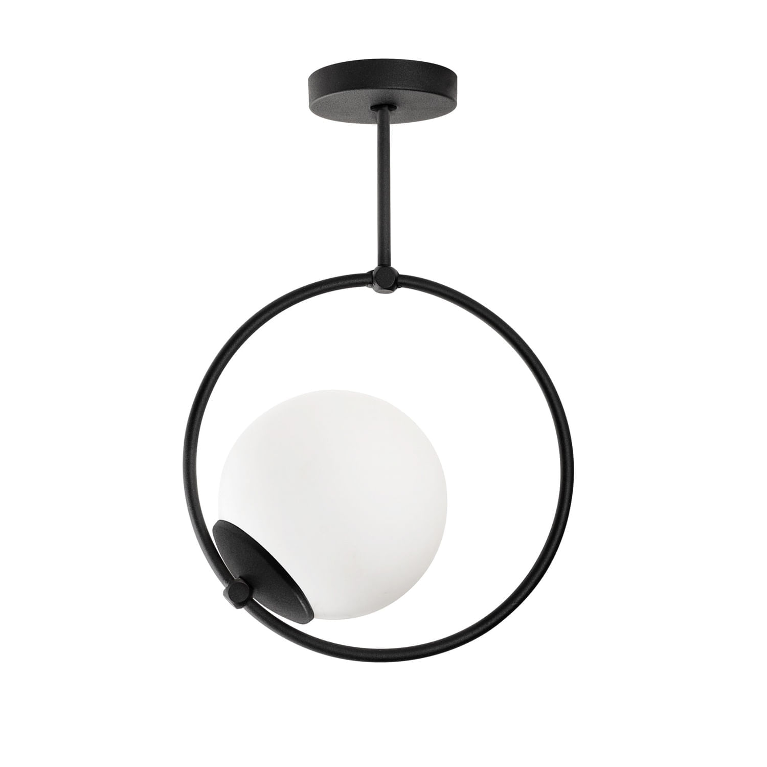 Lustra, Opviq, metal, negru, 26x15x39 cm