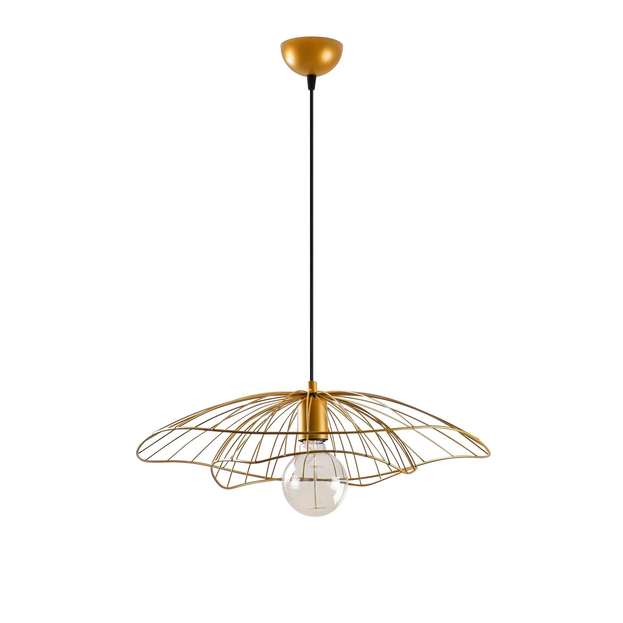 Candelabru, Opviq, metal, auriu, 50x111 cm - 2 | YEO