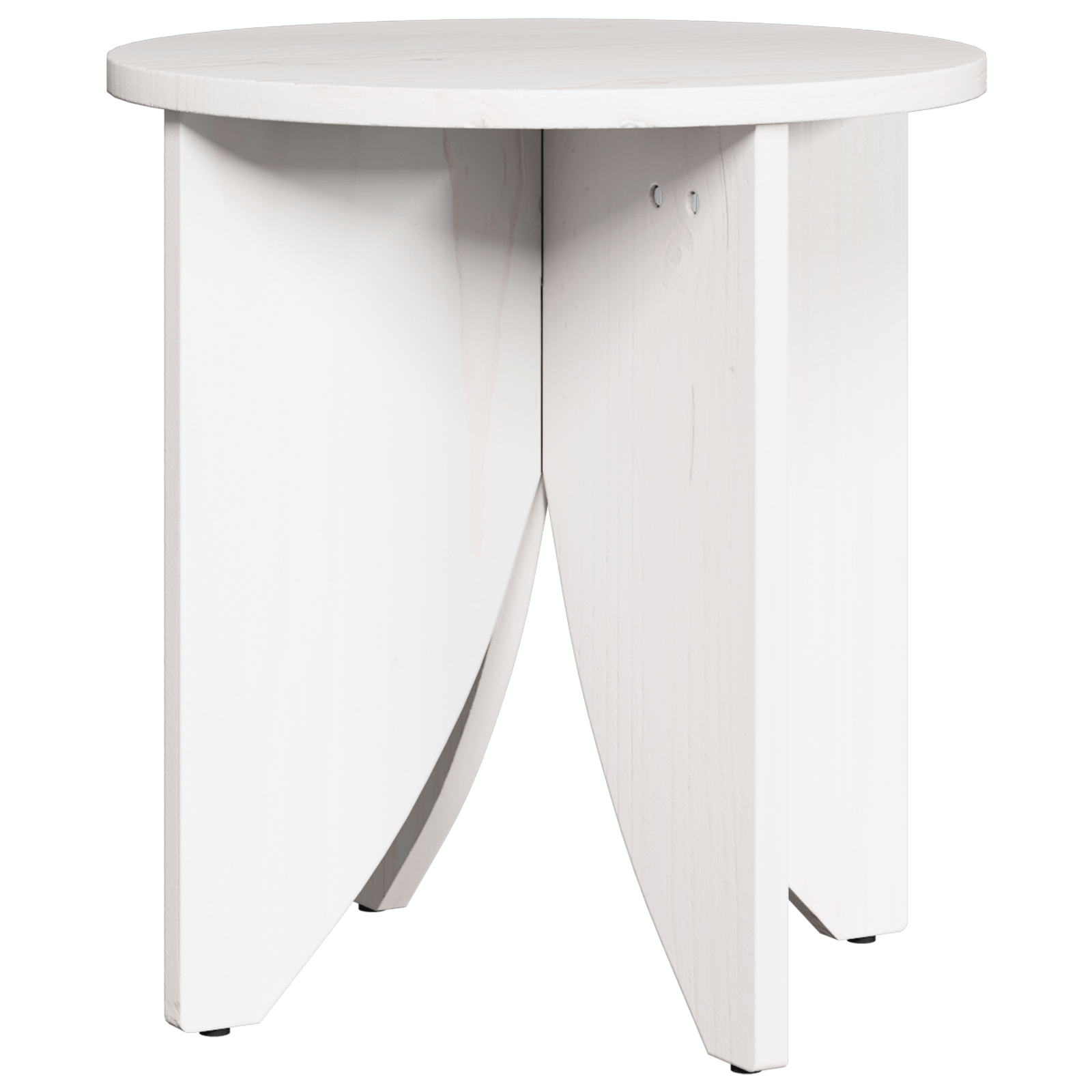 Set de masute de cafea 2 pcs Alb 41.5 x 41.5 x 44 cm — imaginea 6