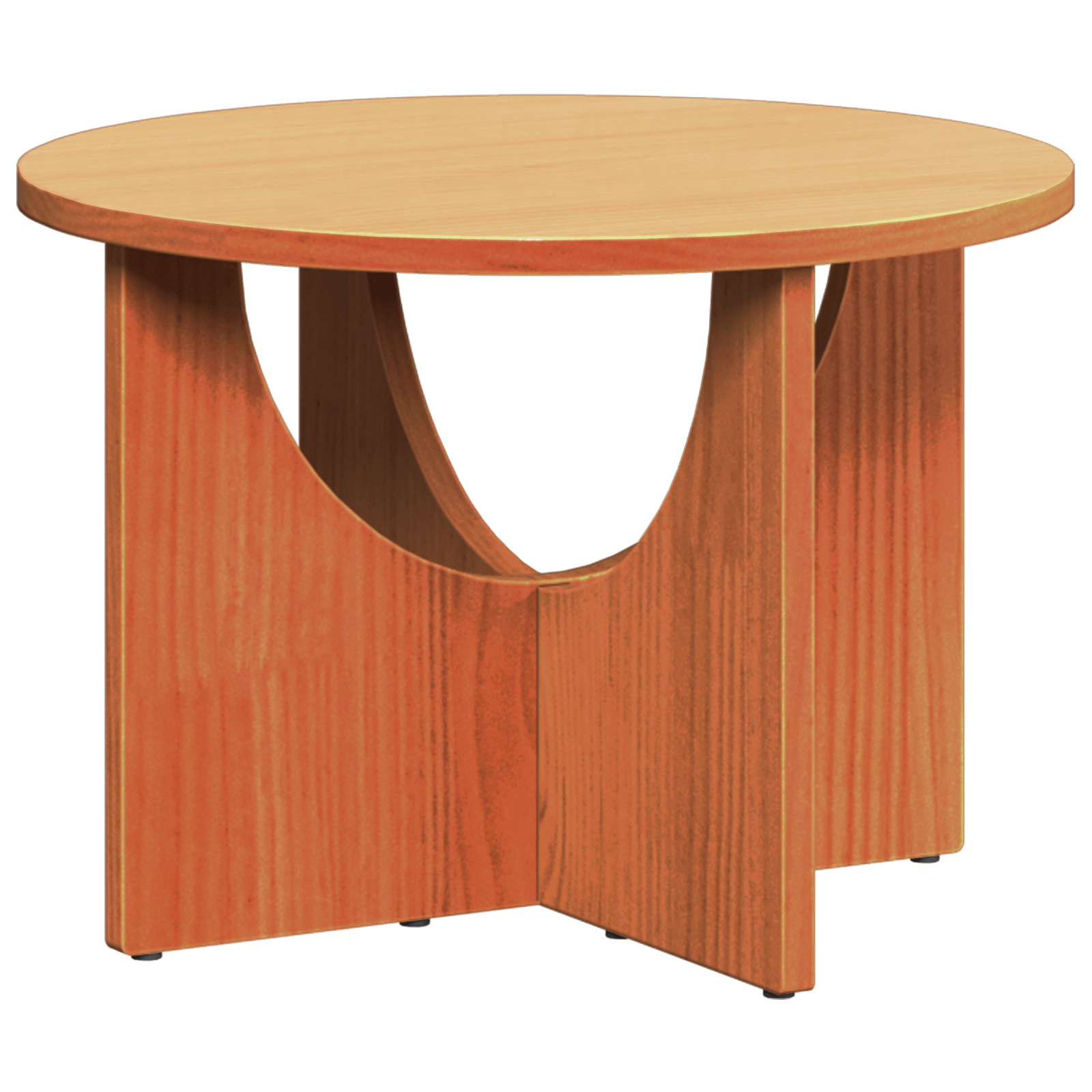 Masa de cafea Maro 50 x 50 x 35 cm Lemn de brad solid — imaginea 7