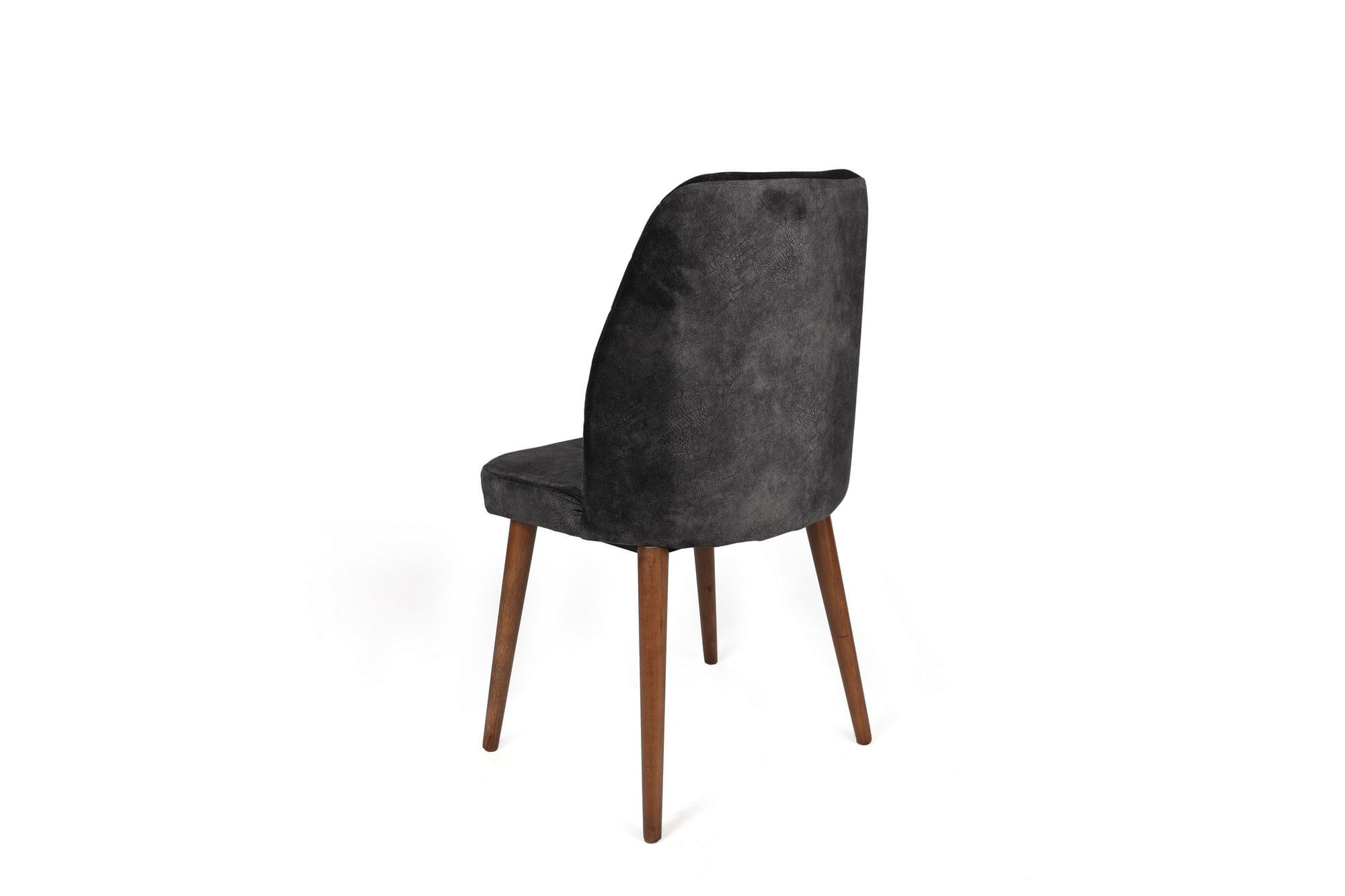 Set scaune, Hanah Home, catifea, antracit maro, 50x49x90 cm — imaginea 3