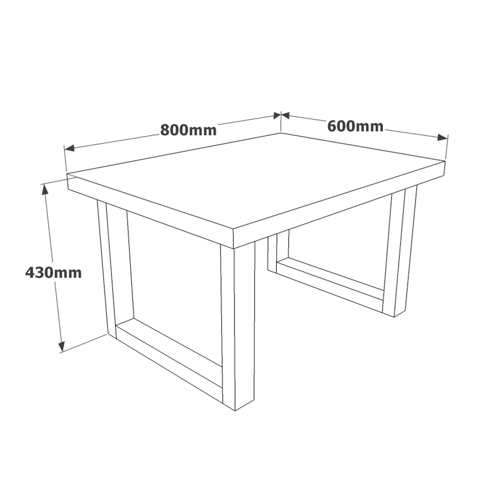 Set mobilier birou, Hanah Home, pal melaminat, nuc si antracit, birou 180x90x73 cm, masuta 80x60x43 cm — imaginea 6