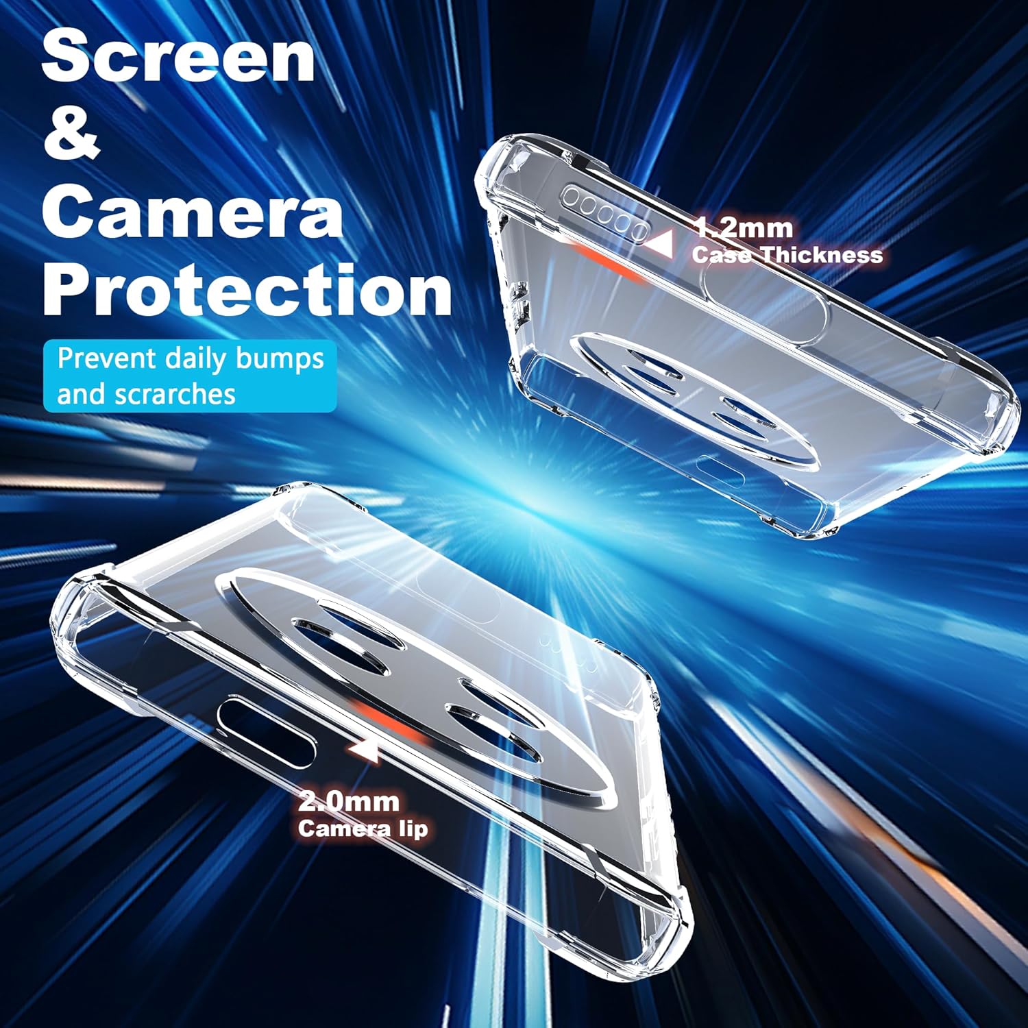 Husa Anti soc, transparenta compatibila cu Honor Magic 7 Lite - imagine 6