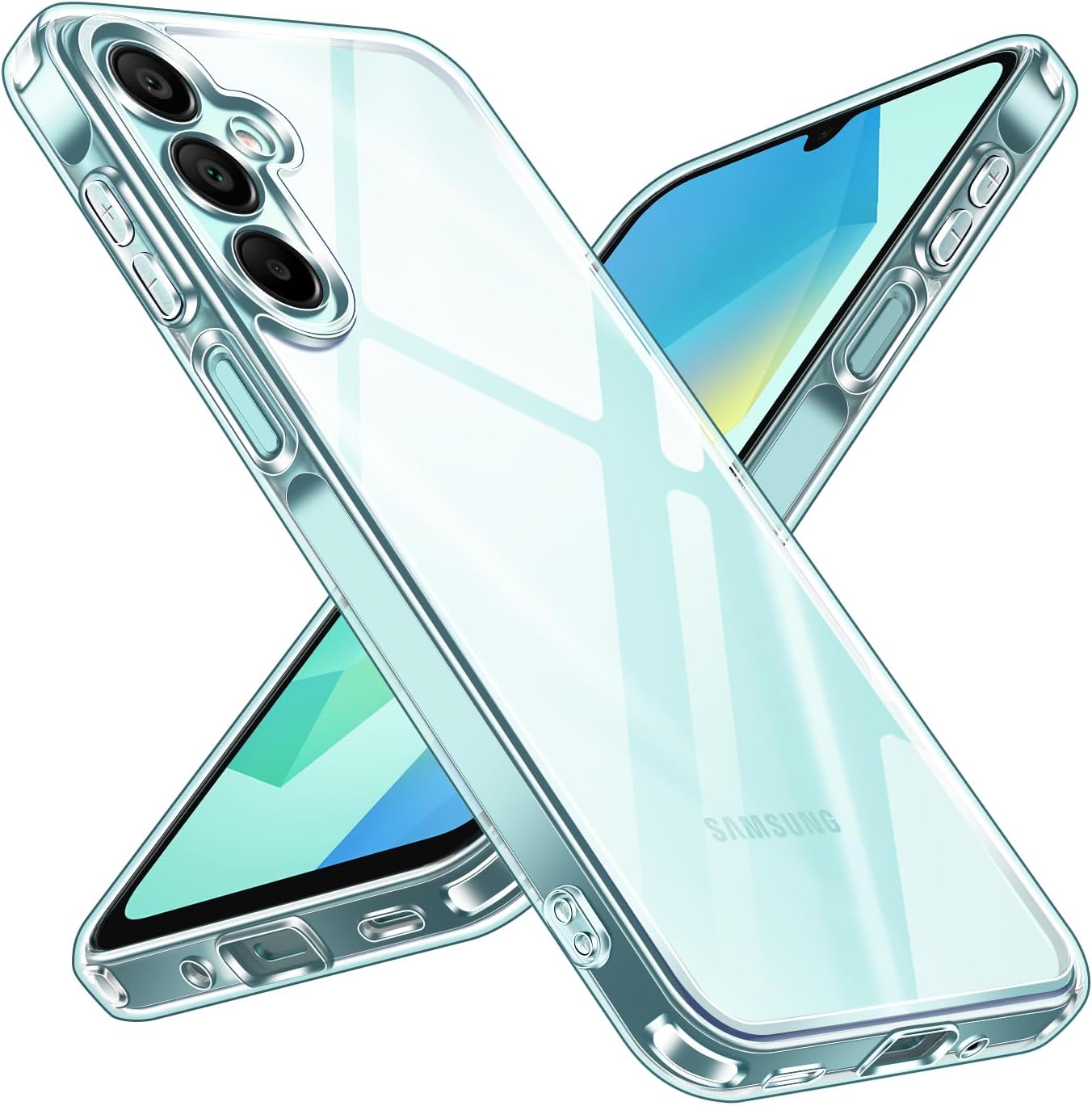 Husa Anti soc, transparenta compatibila cu Samsung Galaxy A16 5G - imagine 3
