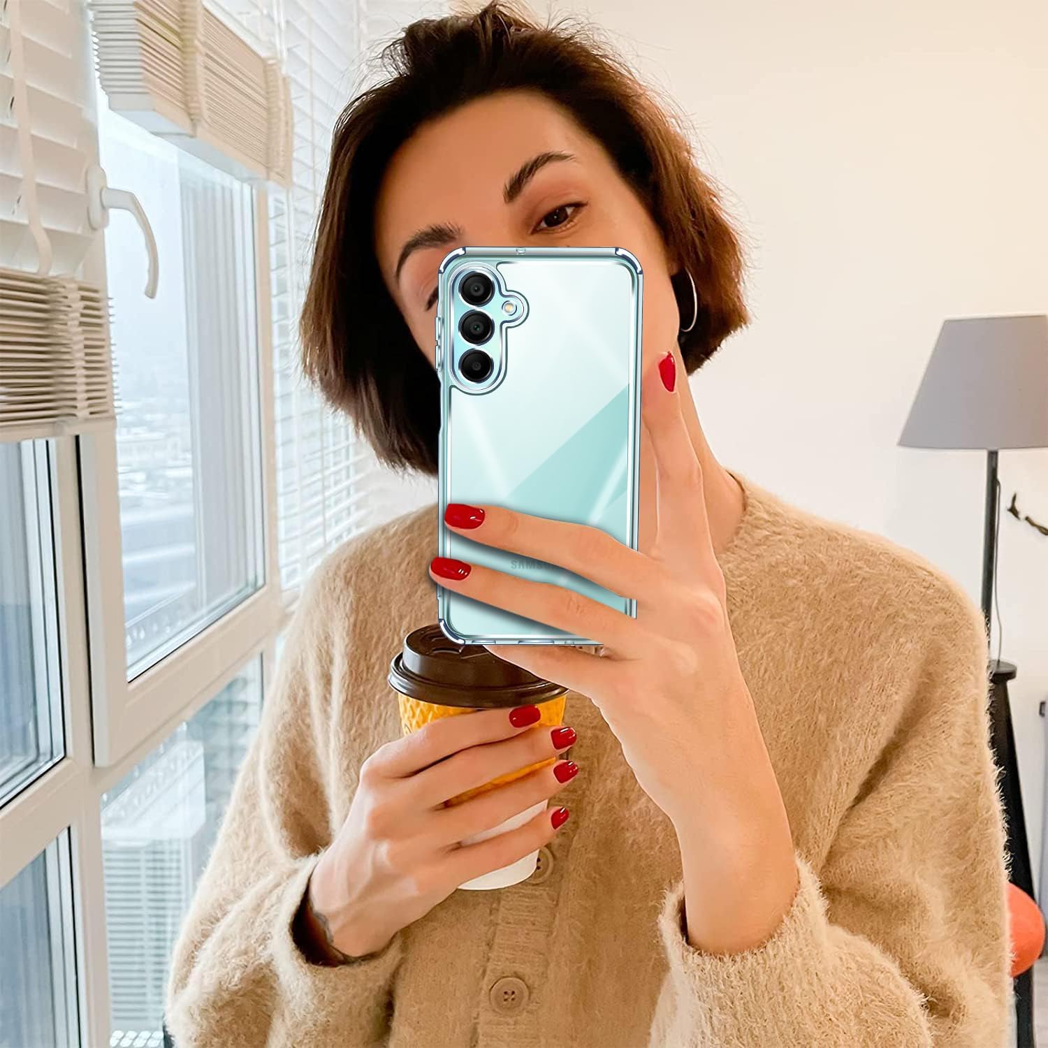 Husa Anti soc, transparenta compatibila cu Samsung Galaxy A16 5G - imagine 8