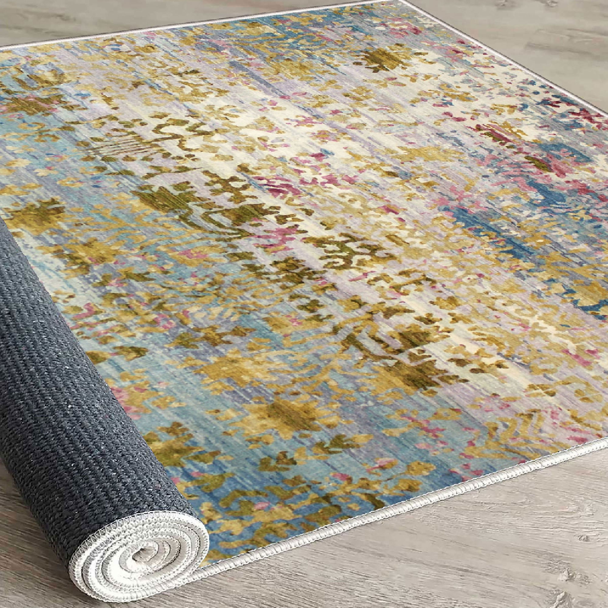 Covor, Conceptum Hypnose, catifea, multicolor, 160x230 cm, antiderapant, 599HFT2585 - 2 | YEO