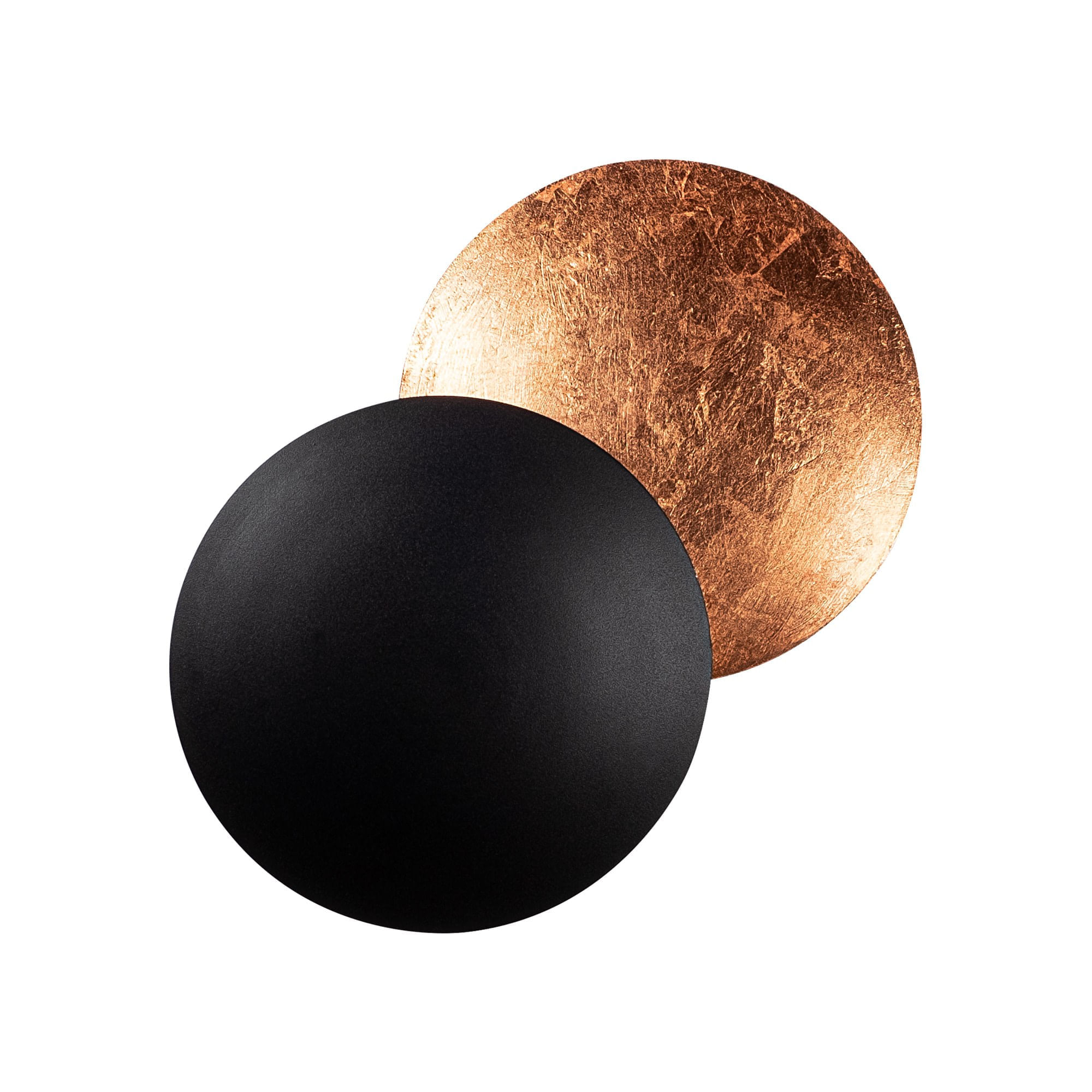 Aplica, Opviq, metal, negru cupru, 25x25x16 cm - 2 | YEO