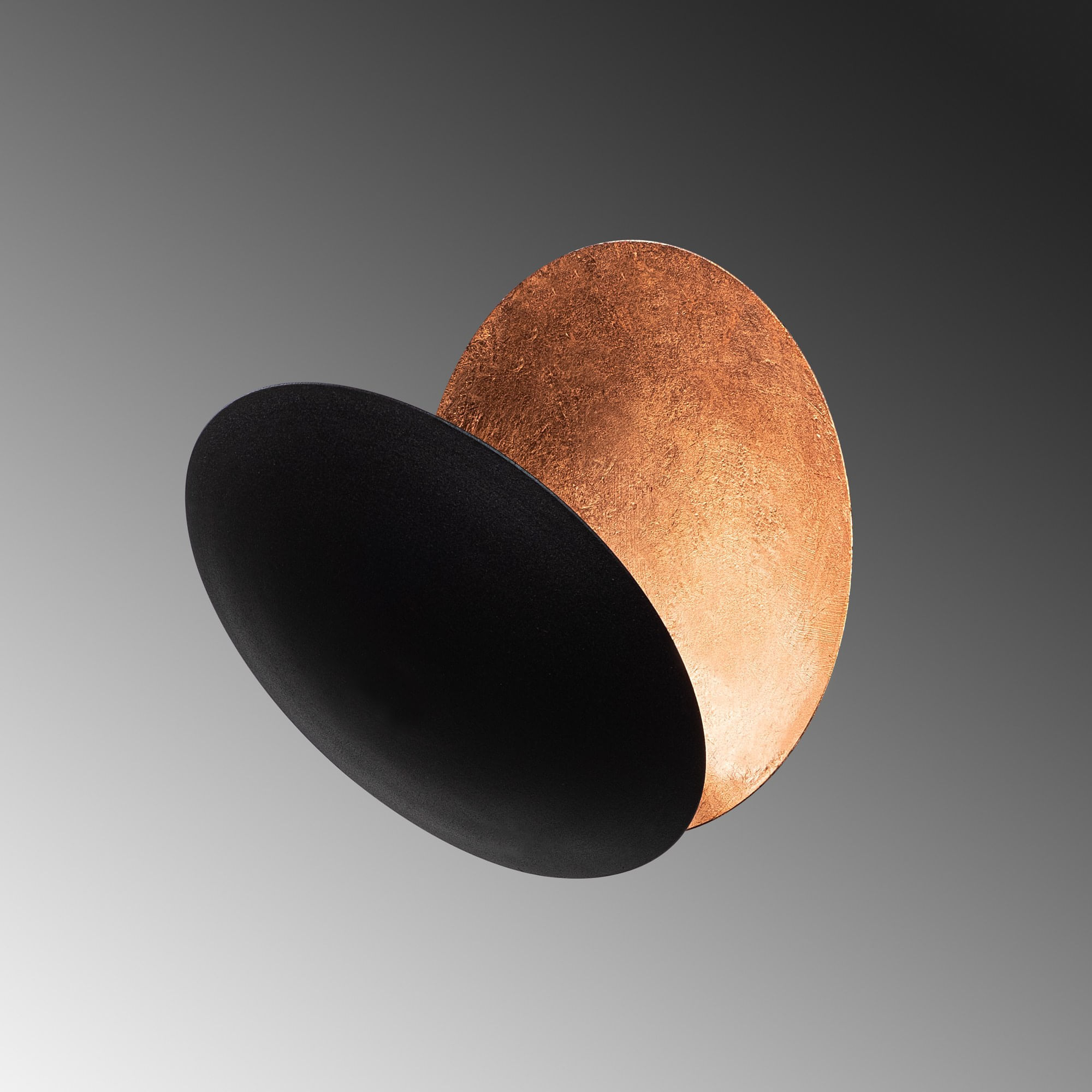 Aplica, Opviq, metal, negru cupru, 25x25x16 cm - 4 | YEO