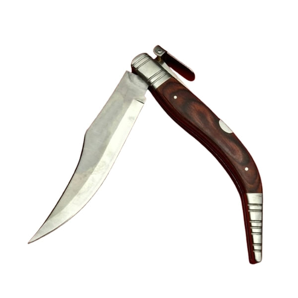 Briceag de vanatoare cricket, lama otel inoxidabil, maro, 50 cm