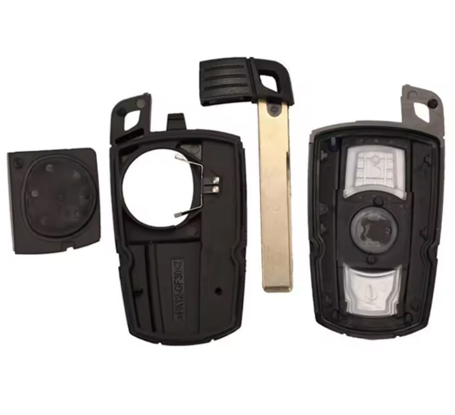Cheie auto completa programabila Techstar, compatibila BMW seria 1/3/5/7/X5/X6 CAS3, 433MHz, 3 butoane, chip PCF7953 - 3 | YEO