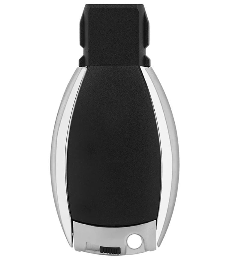 Carcasa cheie auto Techstar compatibila Mercedes Benz, 2 butoane, model dupa 2000, suport NEC si BGA