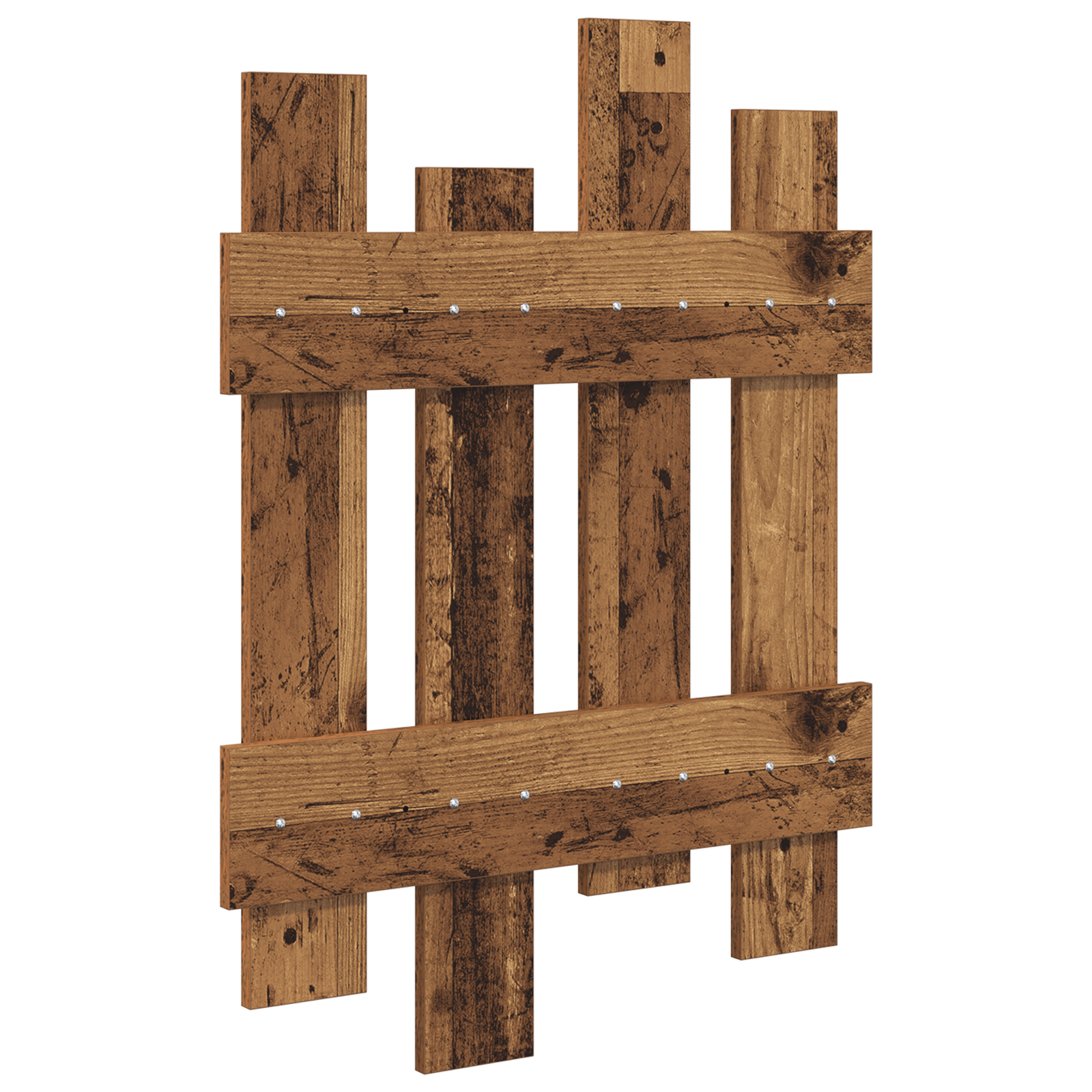 Racator de paltoane montat pe perete Lemn vechi 60 x 3 x 82 cm — imaginea 7