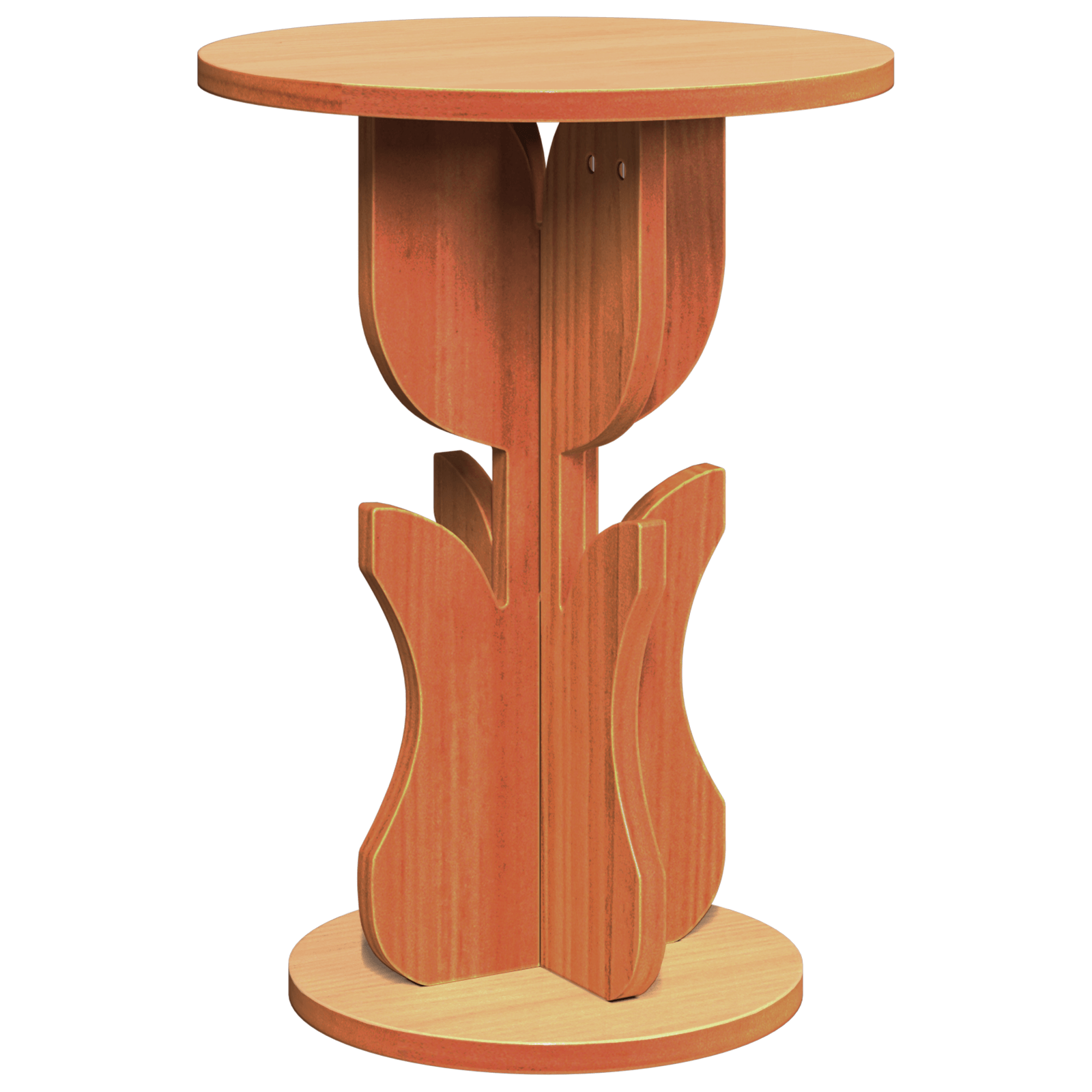Masa laterala Maro ceruit 39.5 x 39.5 x 53.5 cm — imaginea 2