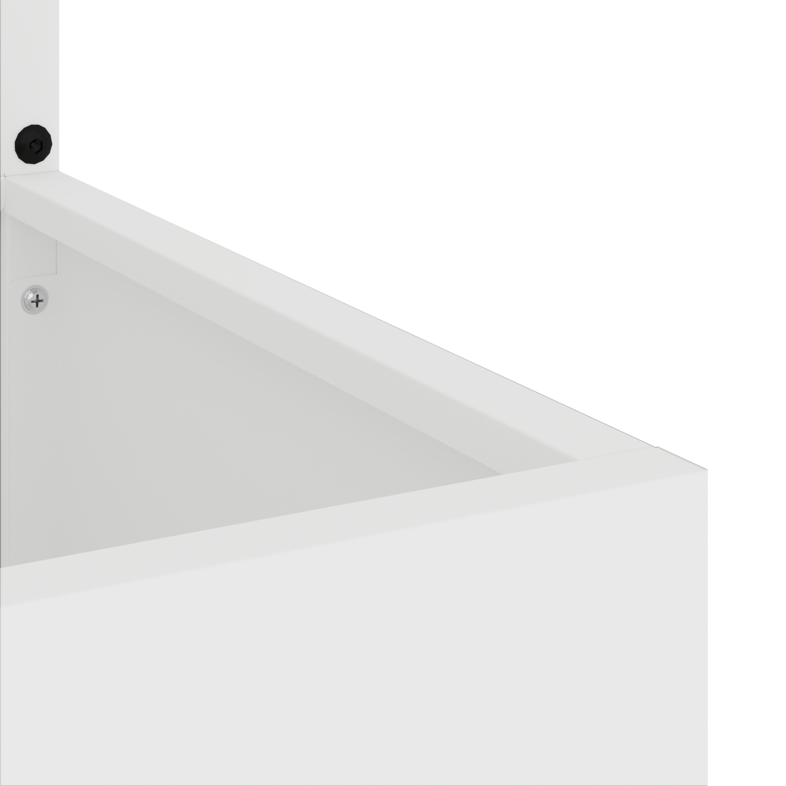 Ghiveci de Gradina cu Panou Decorativ Alb 50 x 140 cm — imaginea 8