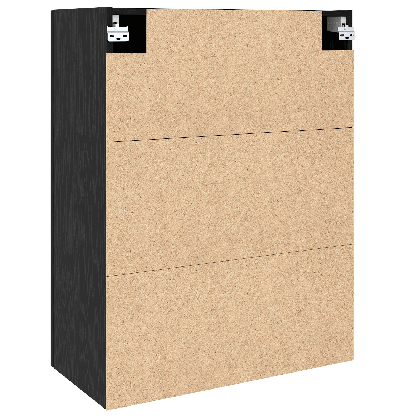Dulap montat pe perete cu raft Stejar negru 69.5 x 34 x 90 cm — imaginea 8