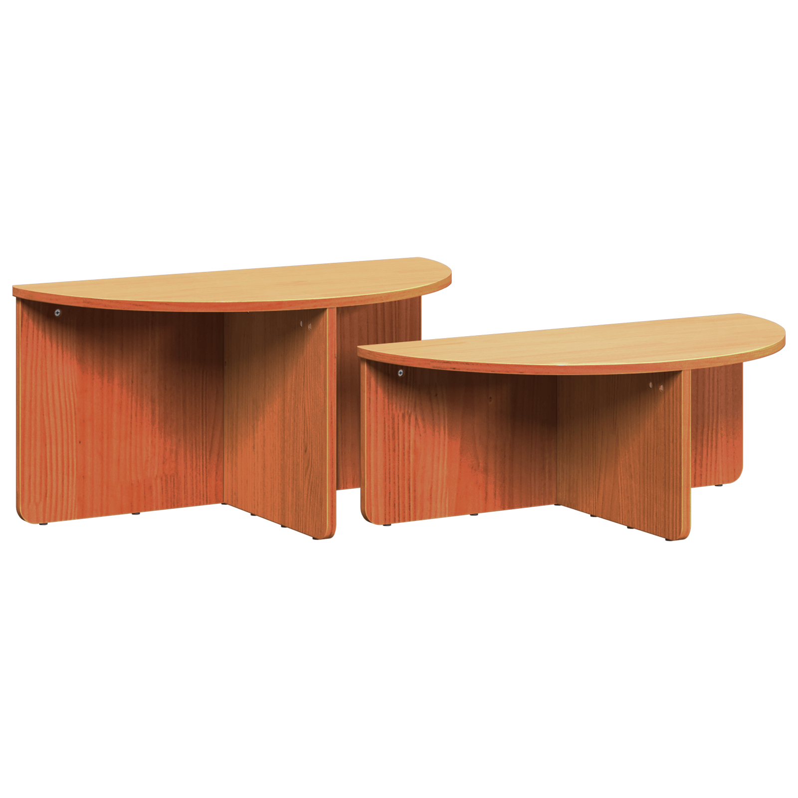 Masa de cafea 2 pcs Maro ceruit 79 x 39.5 x 40 cm — imaginea 2