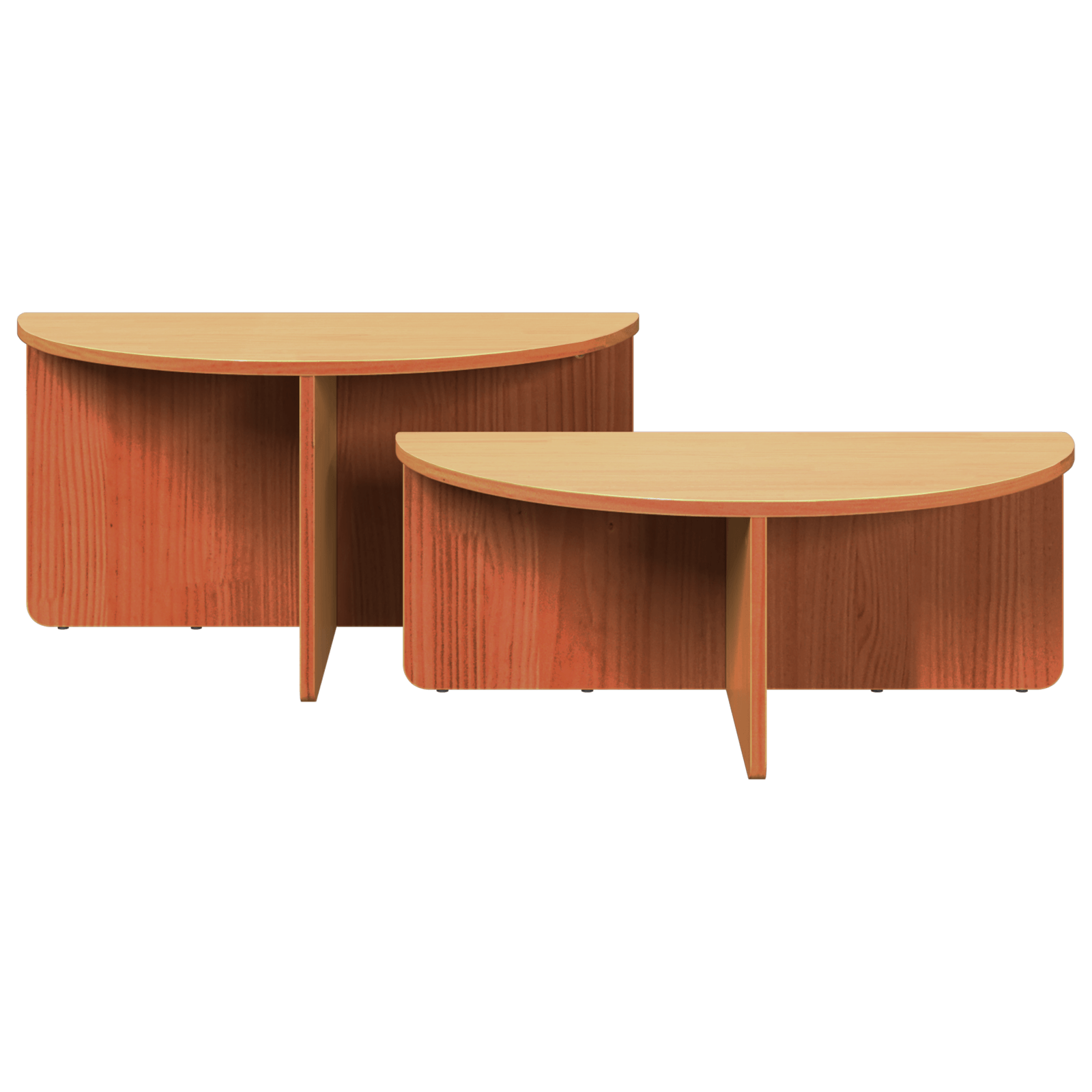 Masa de cafea 2 pcs Maro ceruit 79 x 39.5 x 40 cm — imaginea 8