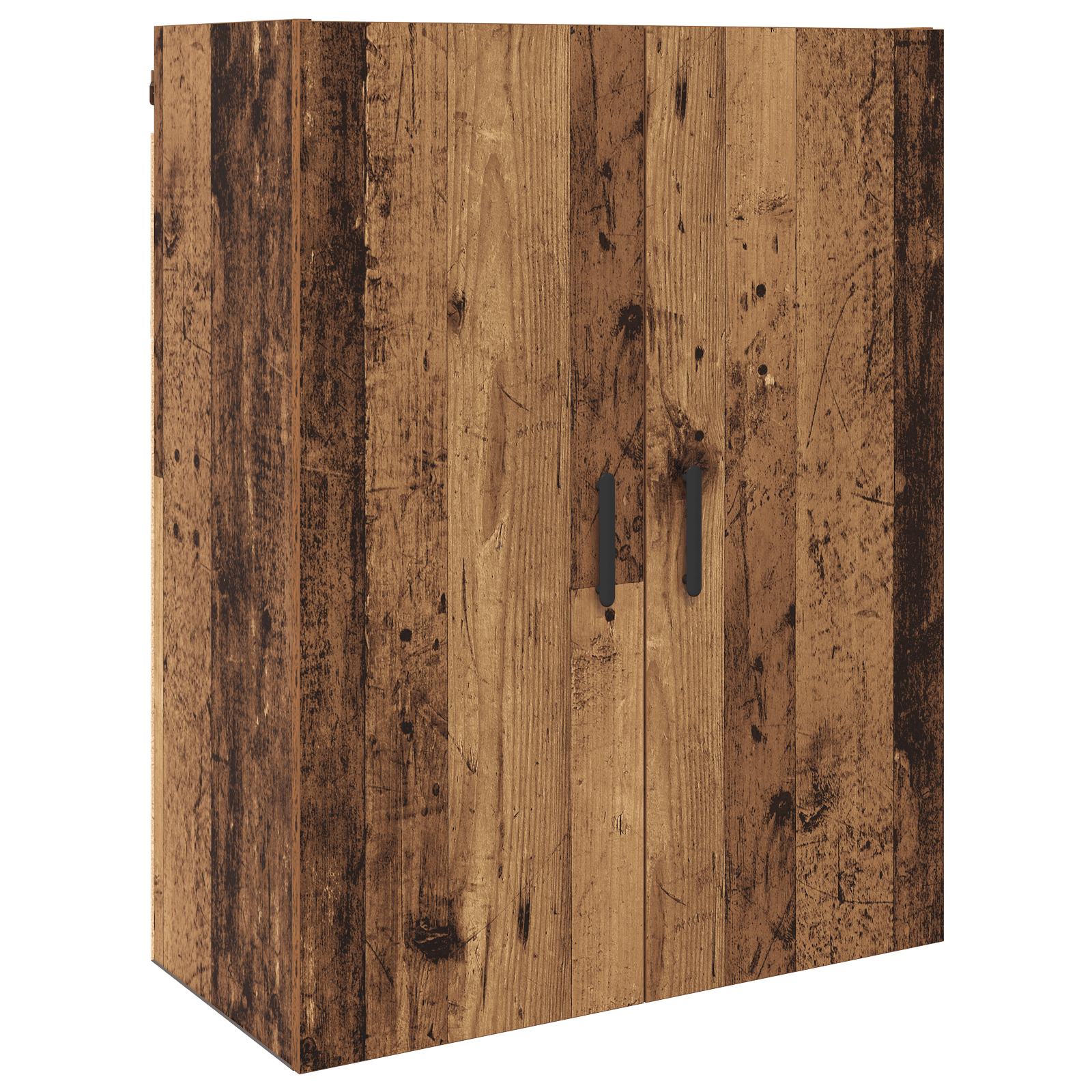 Dulap montat pe perete cu raft Lemn vechi 69.5 x 34 x 90 cm — imaginea 2
