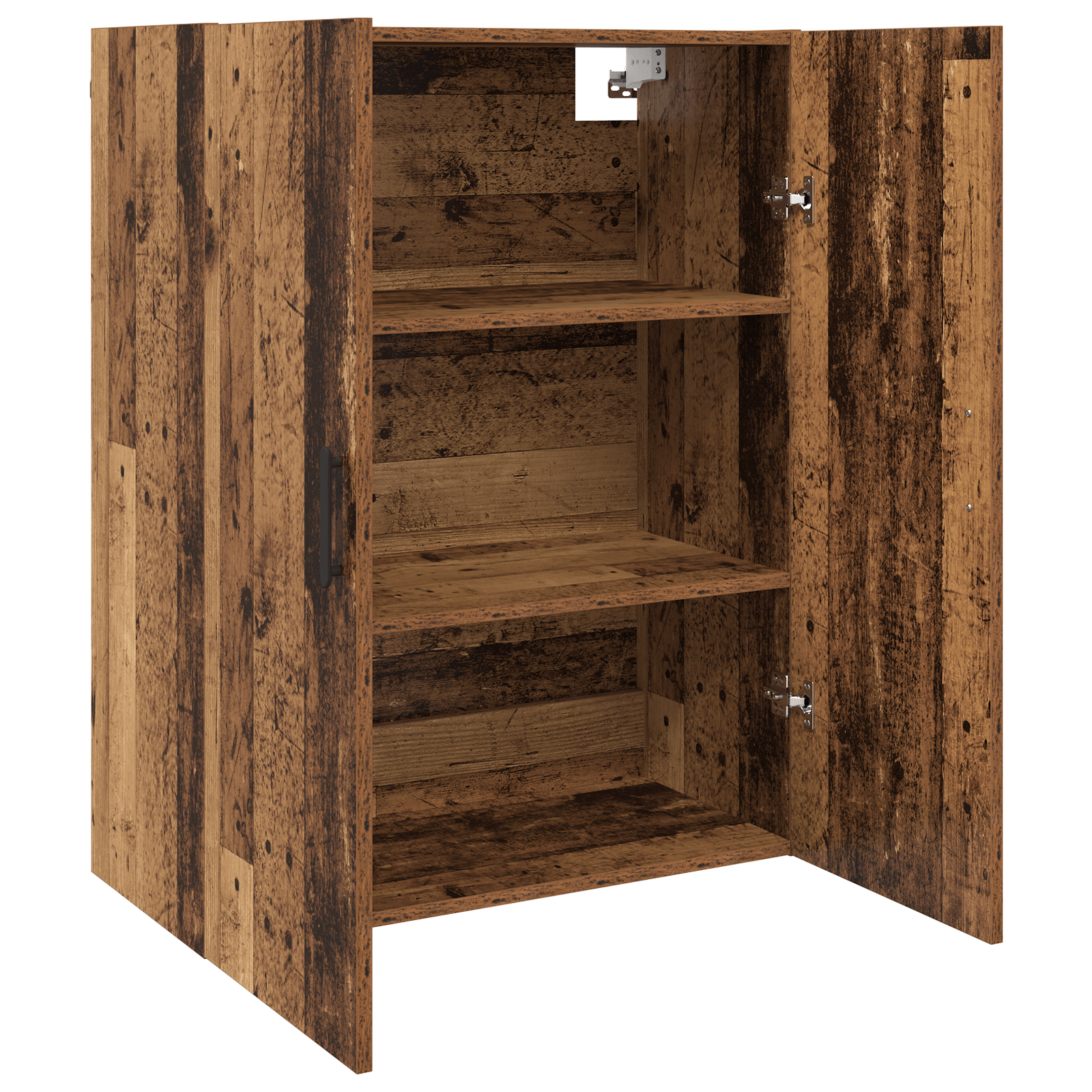 Dulap montat pe perete cu raft Lemn vechi 69.5 x 34 x 90 cm — imaginea 5