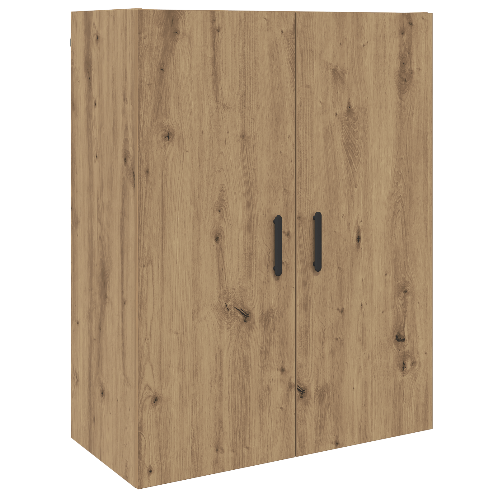 Dulap montat pe perete stejar artizanal 69.5 x 34 x 90 cm — imaginea 2