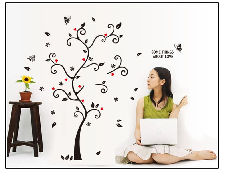 Sticker decorativ, Copac, 120 cm, 810STK
