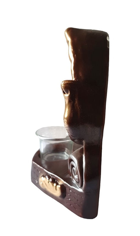 Candela cu doua maini, Maica Domnului, 21 cm, GXL018