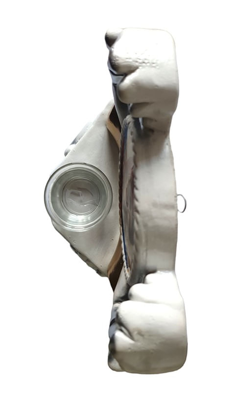 Candela cu doua maini, Maica Domnului, 21 cm, GXL015