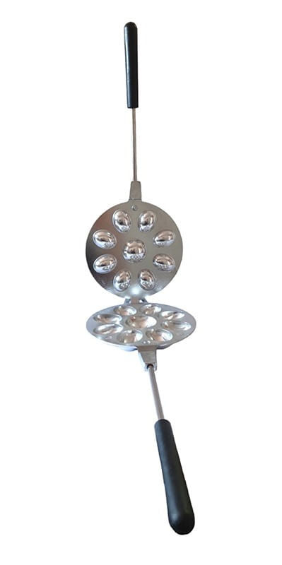 Forma prajituri nuci cu 9 orificii, Argintiu, 40 cm, HML37