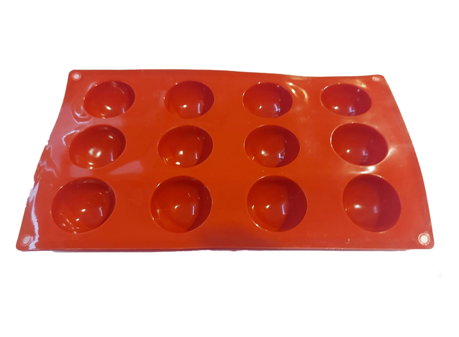 Forma silicon pentru prajituri, 12 cavitati, Rotund, 157COF - imagine 2