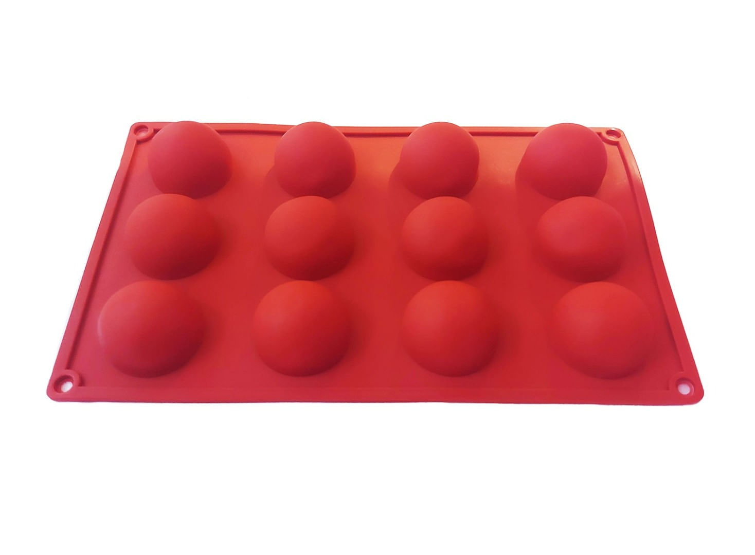 Forma silicon pentru prajituri, 12 cavitati, Rotund, 157COF - imagine 3