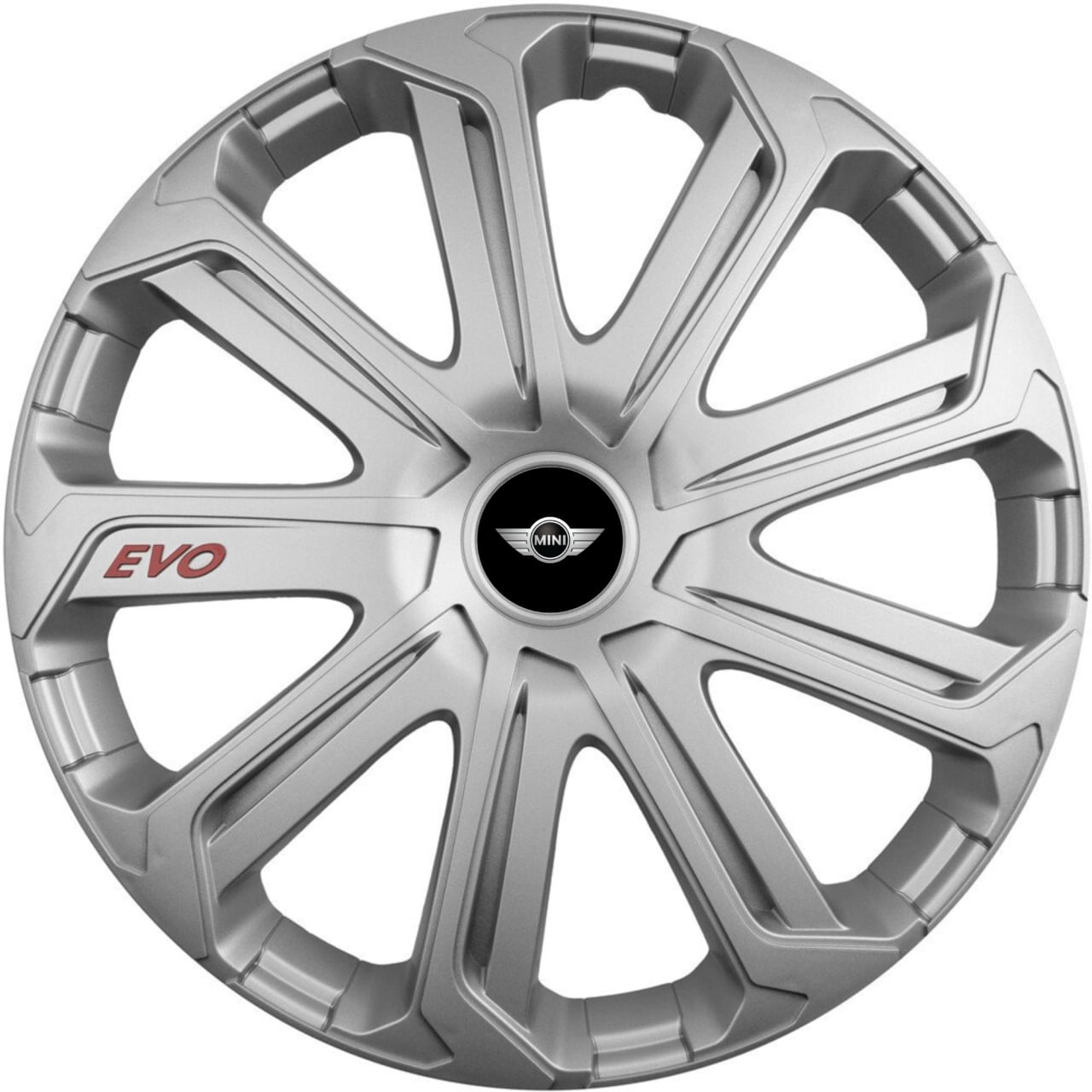 Set 4 Capace Roti Evo Gri R15, Pentru Mini