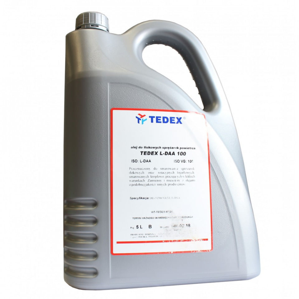 Ulei pentru compresoare TEDEX LDAA 100 - 1 L B-LDAA100.5L — imaginea 2