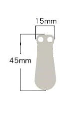 Placa supapa cap compresor 15x45 mm CH013 — imaginea 2